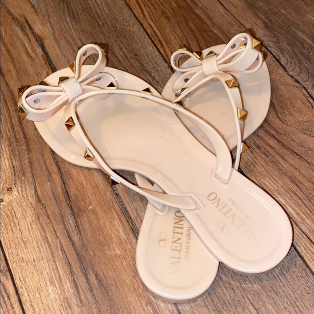 Valentino jelly rockstud sandals